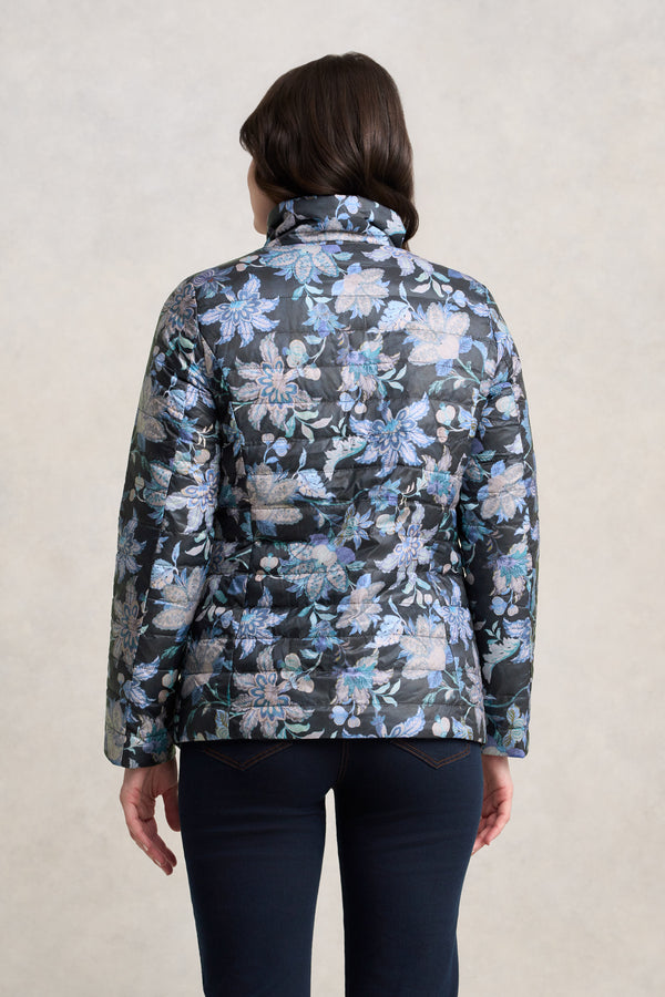Reversible Puffer Jacket - Floral Chintz Print