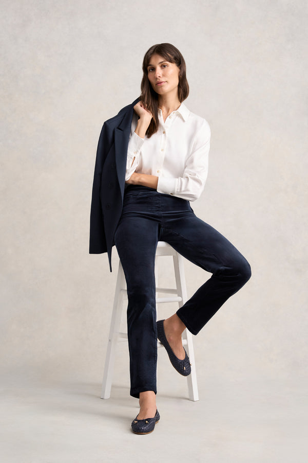 BENGAJEAN CORD STRAIGHT LEG - INK