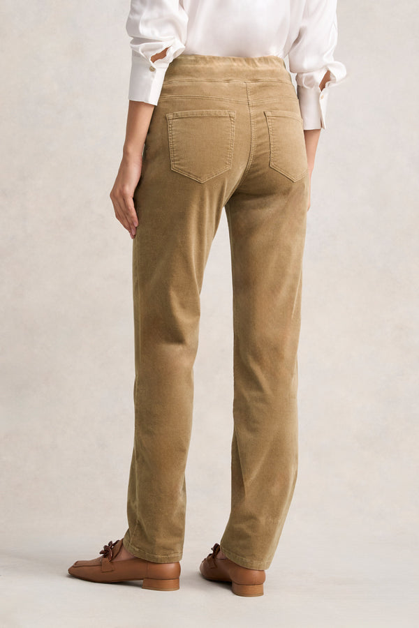 BENGAJEAN CORD STRAIGHT LEG - BISCOTTI