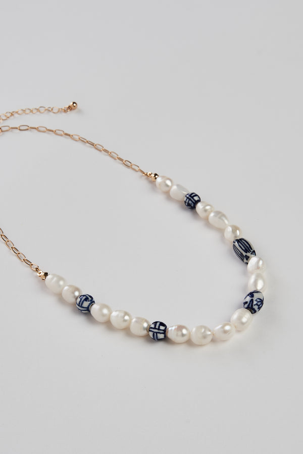 Corsica Pearl Necklace