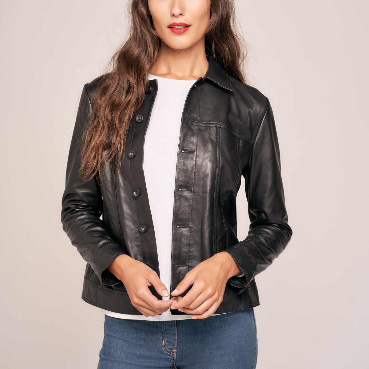 todayful ECO LEATHER OVER JACKET 気持ち良かっ olive