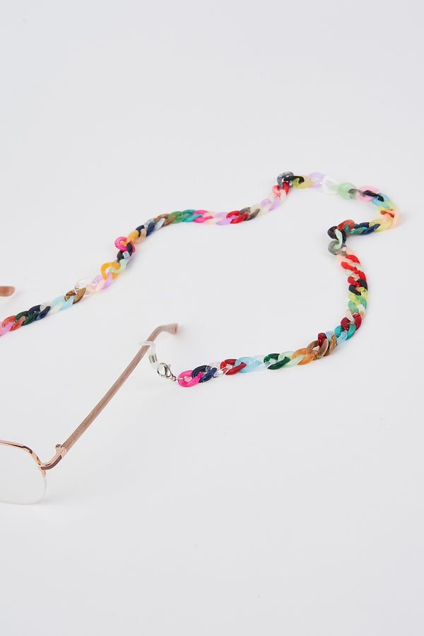 Rainbow Link Glasses Chain