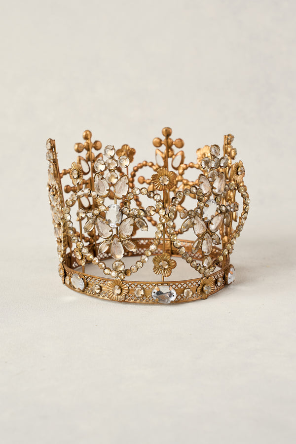 AROUN CROWN - ANTIQUE GOLD