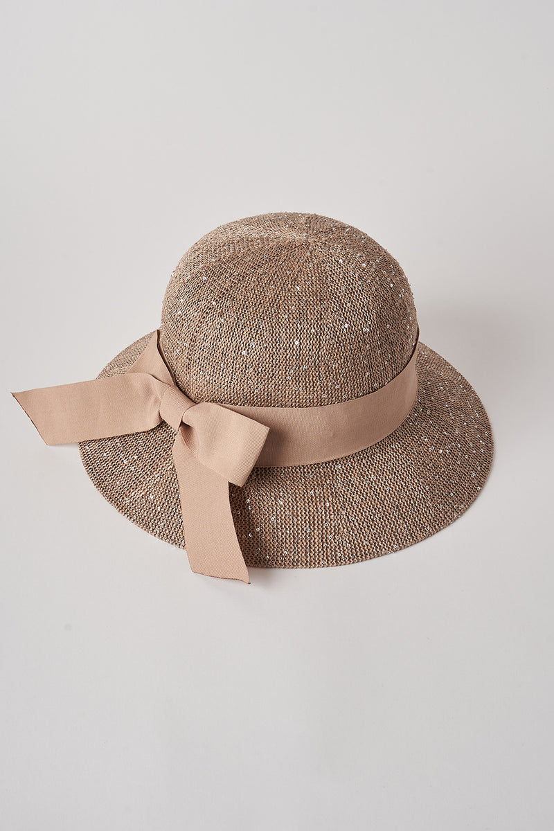 Metallic Shimmer Wide Brim Sun Hat - Sun 'N' Sand Hats — SetarTrading Hats