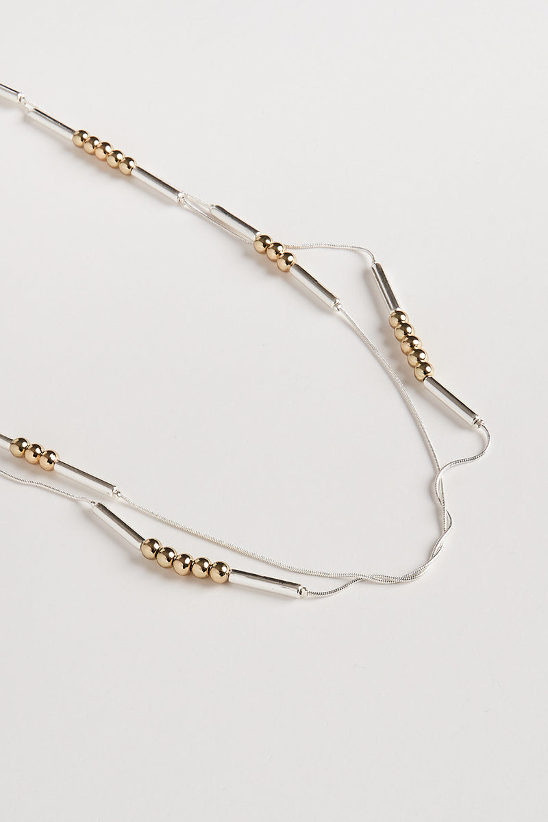 Accessory Collection - Gold Double Necklace Layering Clasp – Arinna Jewelry