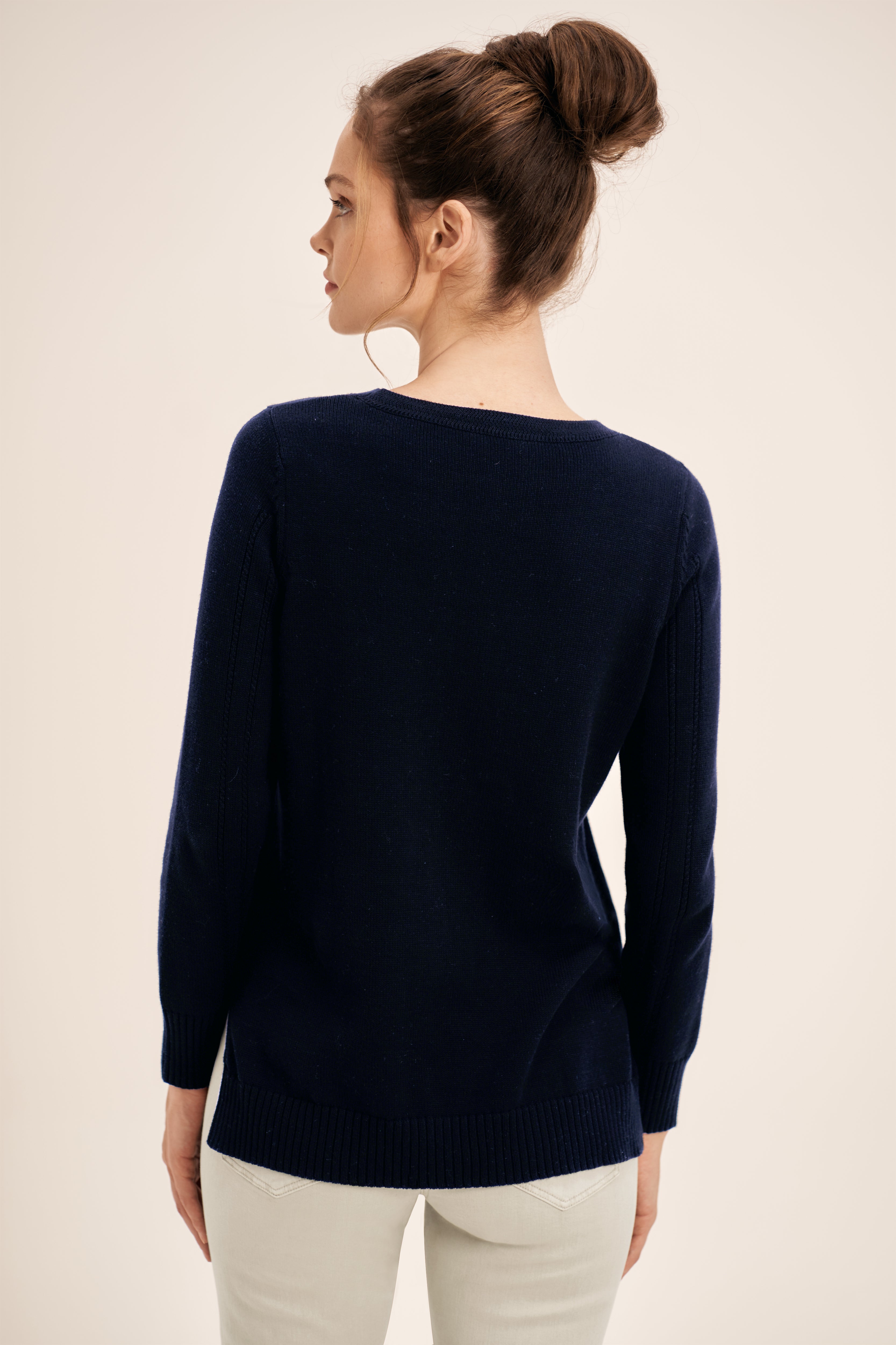 Blue clearance illusion knitwear