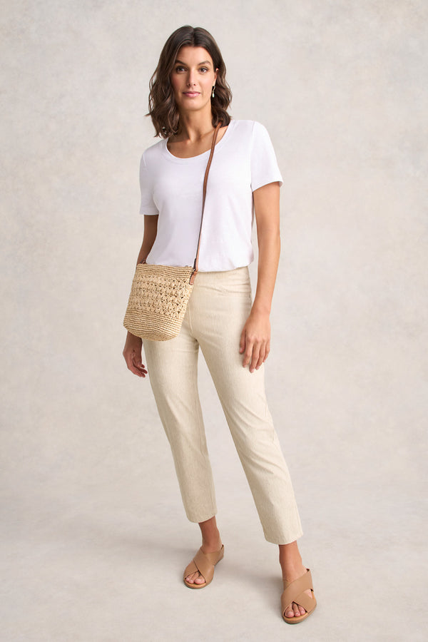 Bengajean® 7/8 Straight Leg - Natural Yarn Dye