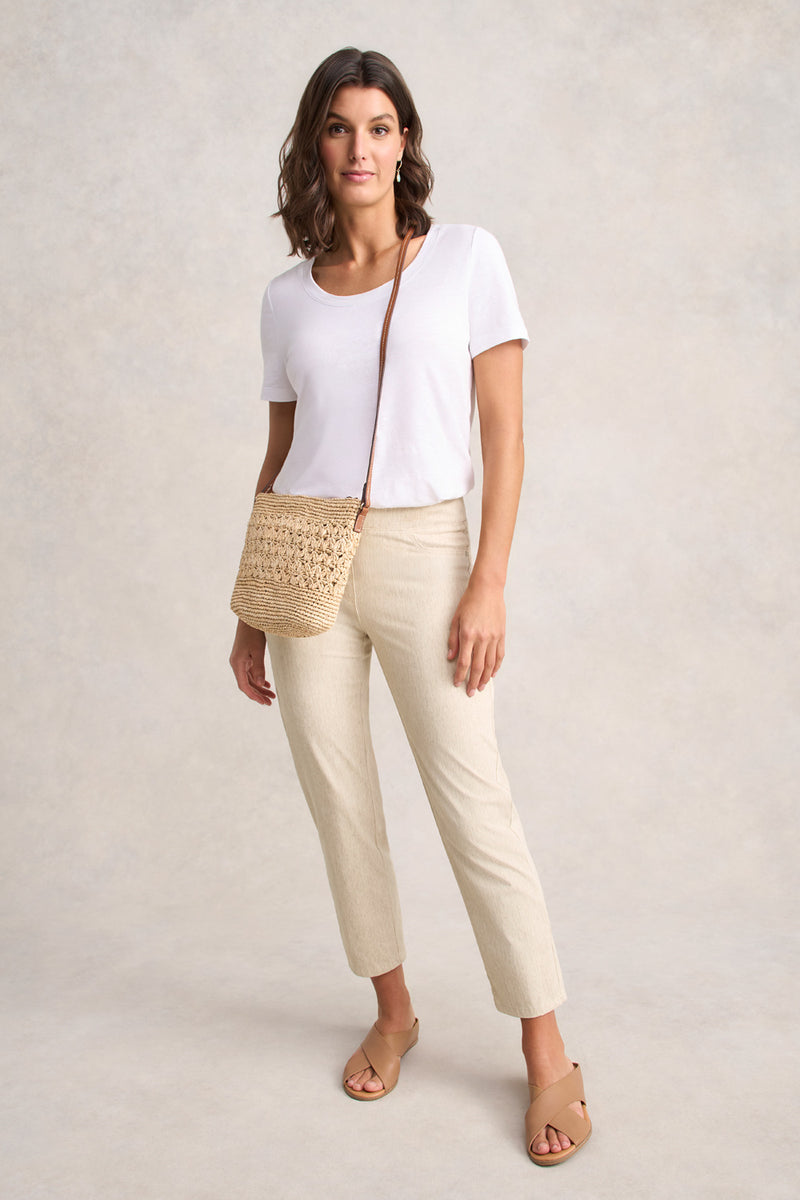 Bengajean® 7/8 Straight Leg - Natural Yarn Dye