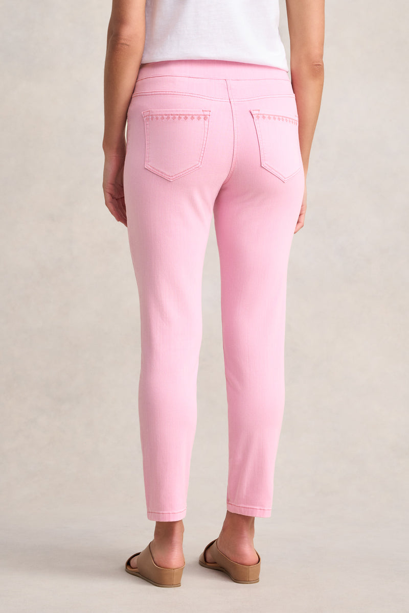 Bengajean® Embroidered Pocket - Petal Pink