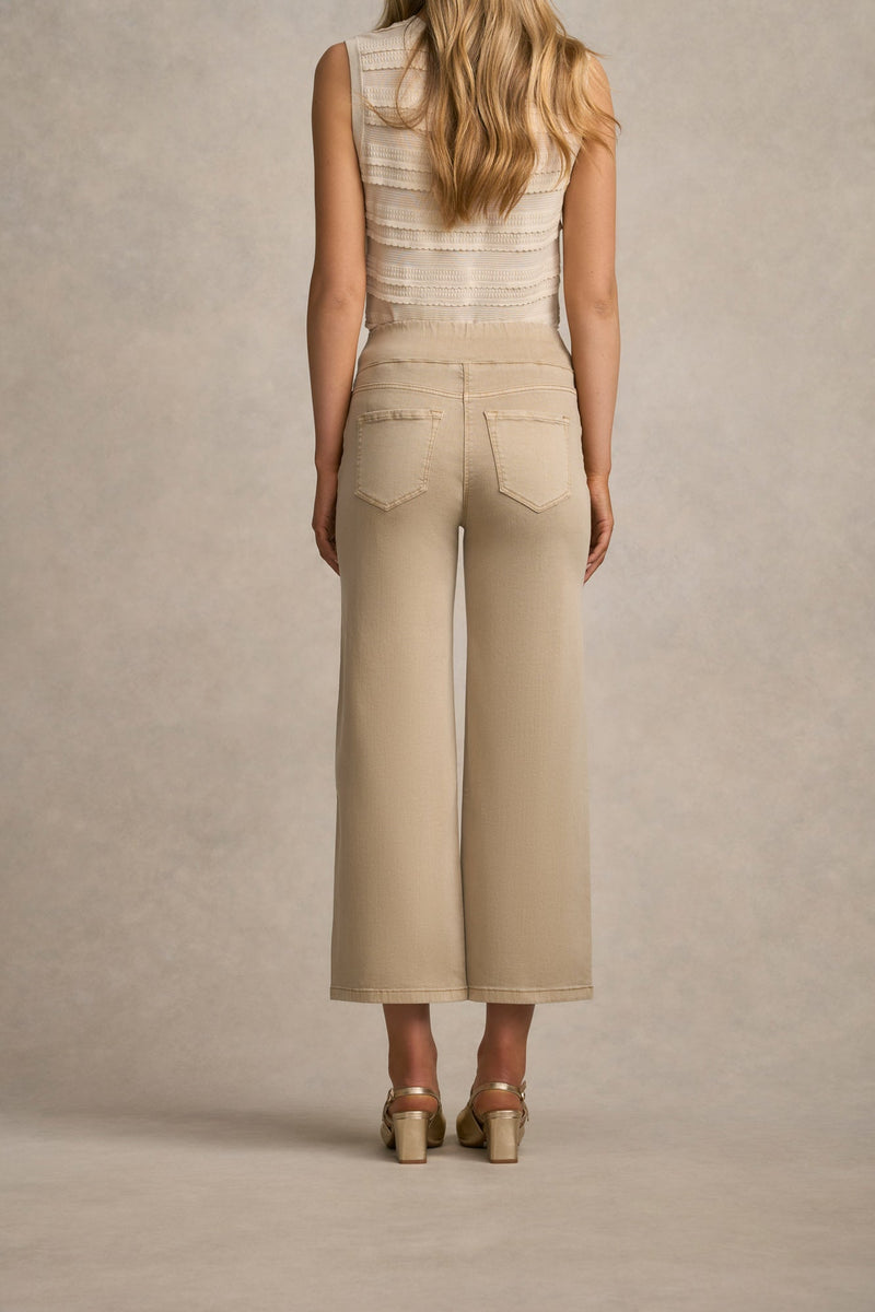 Bengajean® 7/8 Wide Leg - Biscuit