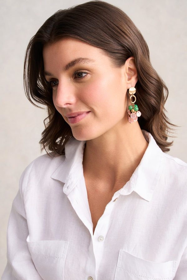 Cluster Earrings - Multicolour