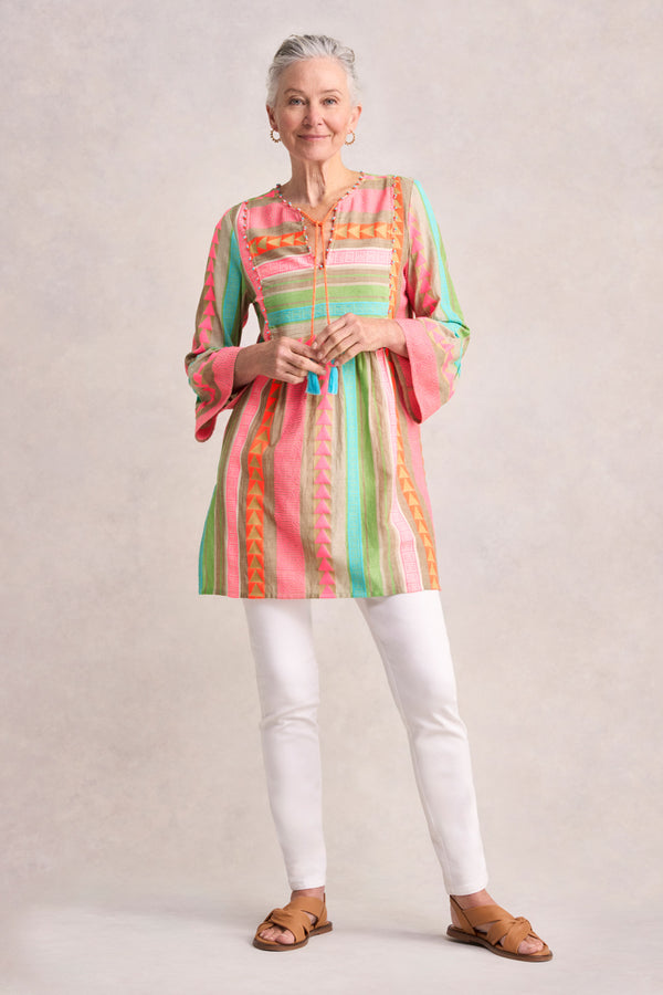 Fluro Jacquard Kaftan