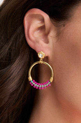 Gold Festive Earring