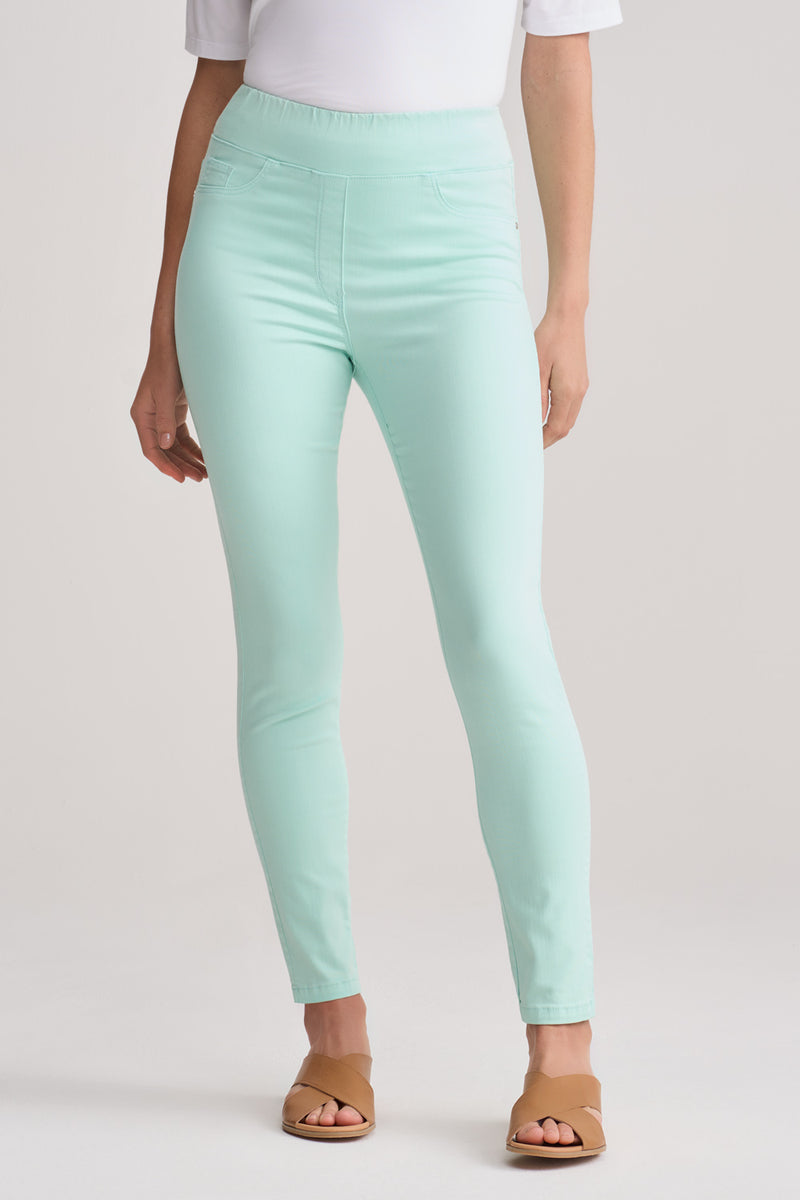 Bengajean Ankle Length Skinny Leg - Sweet Lime