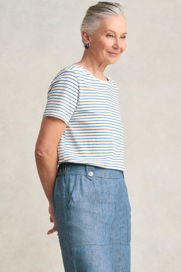 Stripe Bateau T-Shirt