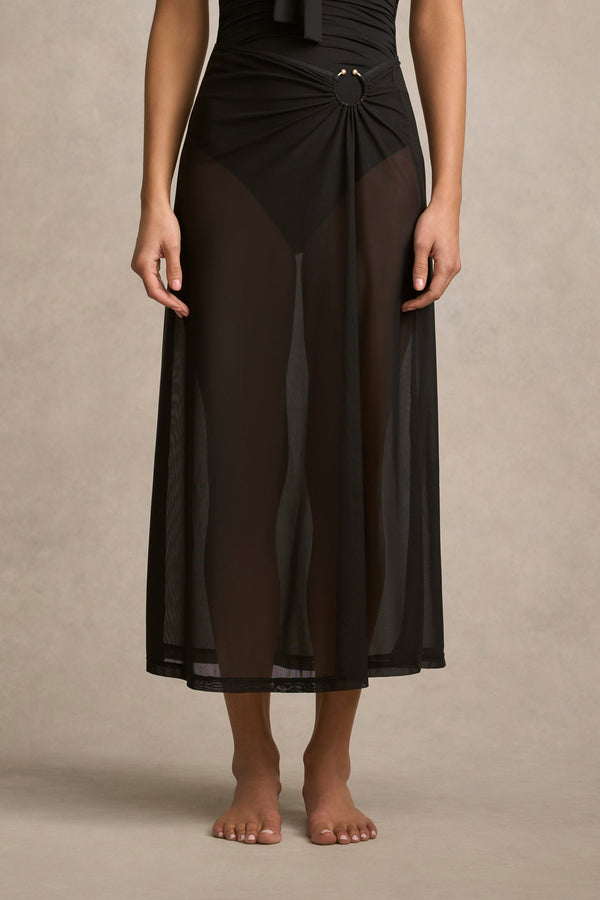 Mesh Skirt - Black