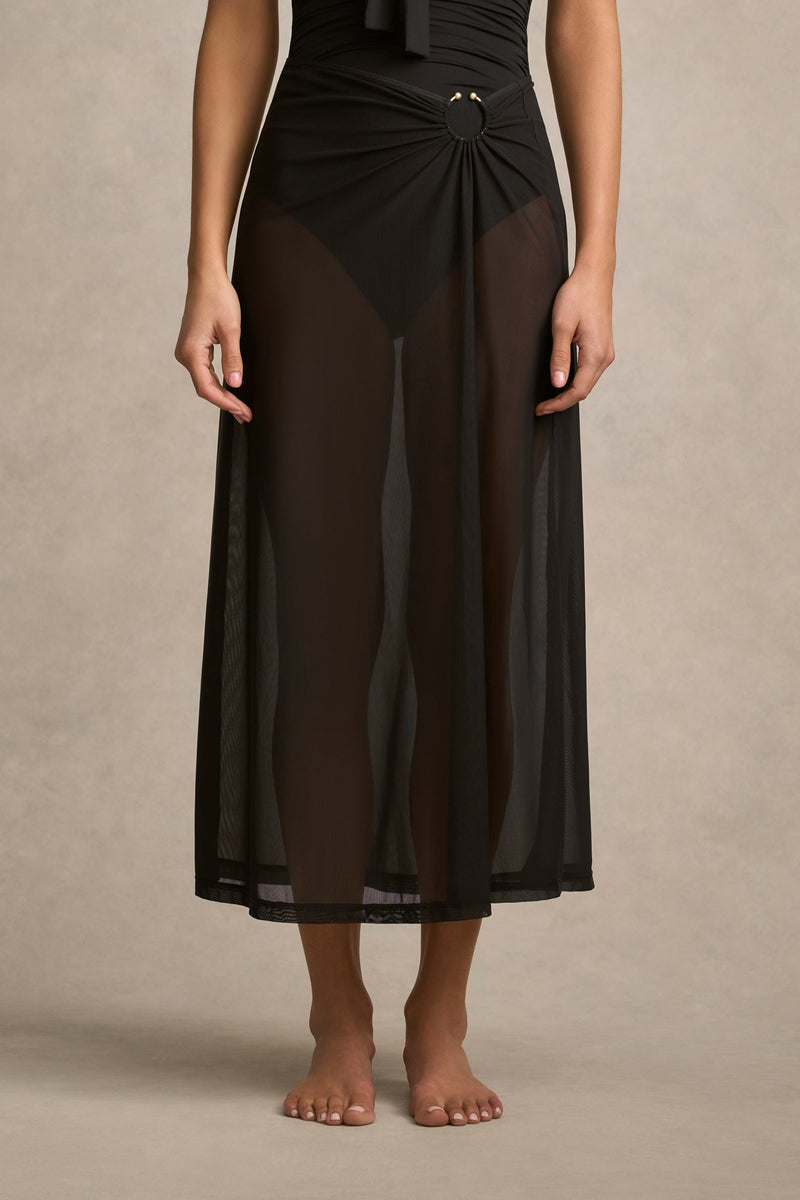 Mesh Skirt - Black