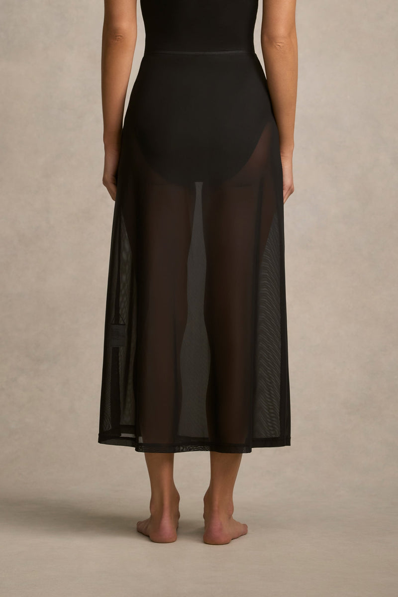 Mesh Skirt - Black