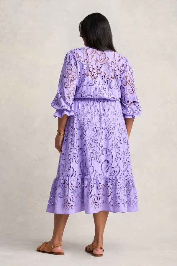 Broderie Lace Dress