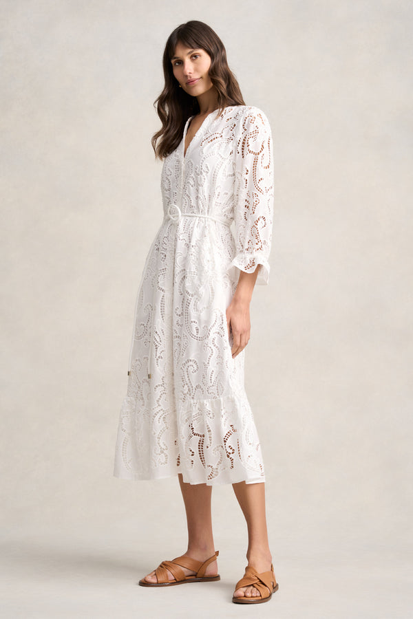 Broderie Lace Dress