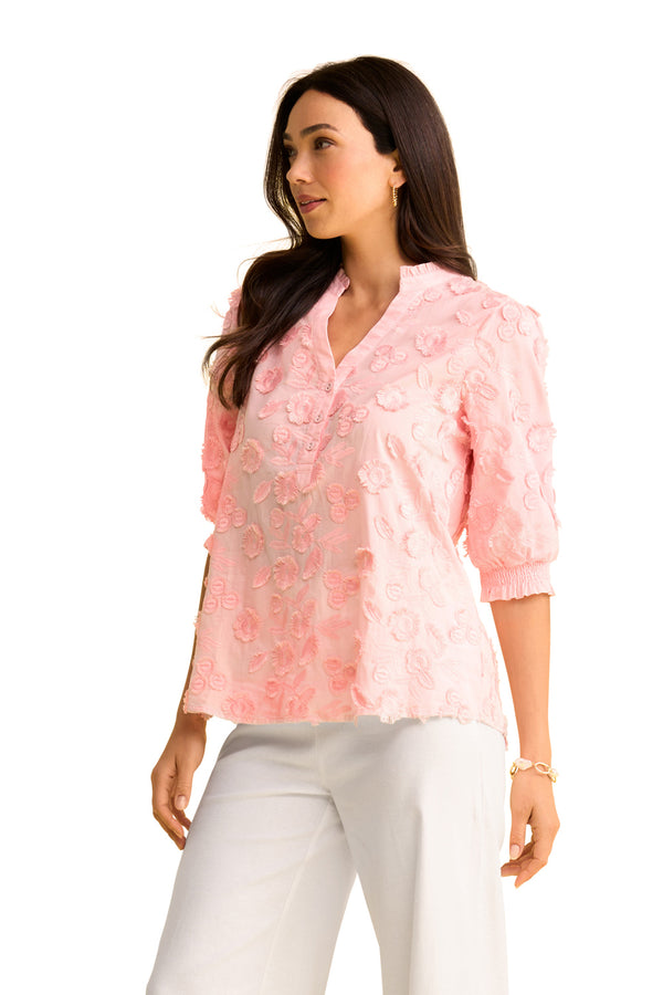Embroidered Cotton Blouse