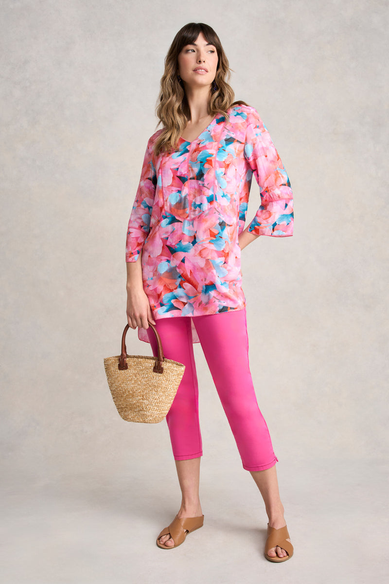 Bengajean® 3/4 Slim Leg - Rose Pink