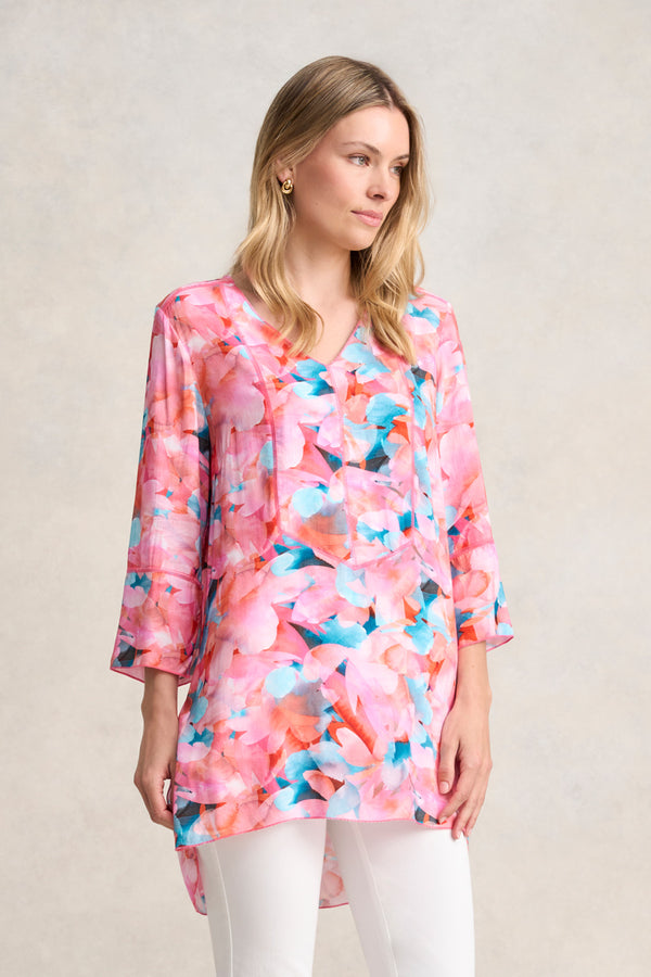 Top Stitch Kaftan - Summer Floral