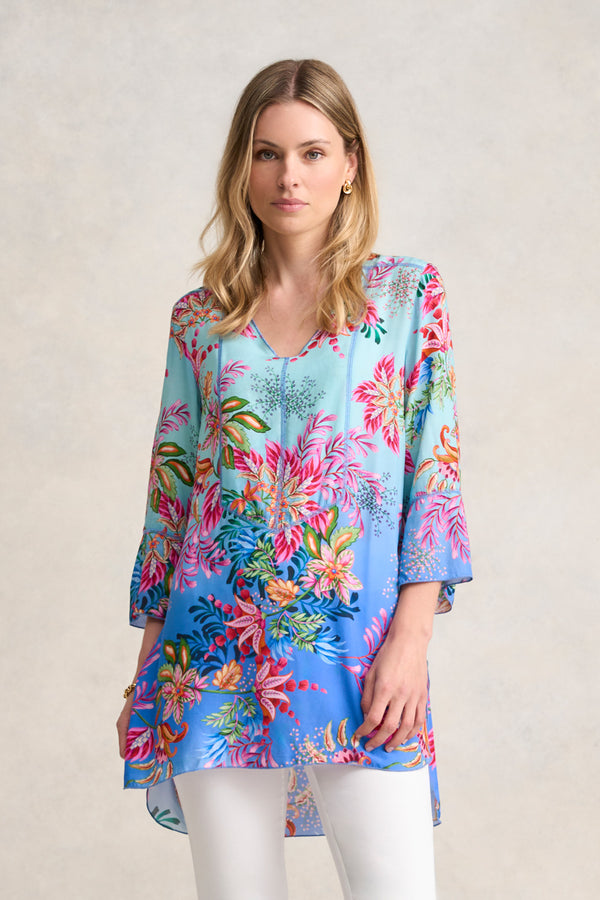 Top Stitch Kaftan - Midsummer Paisley