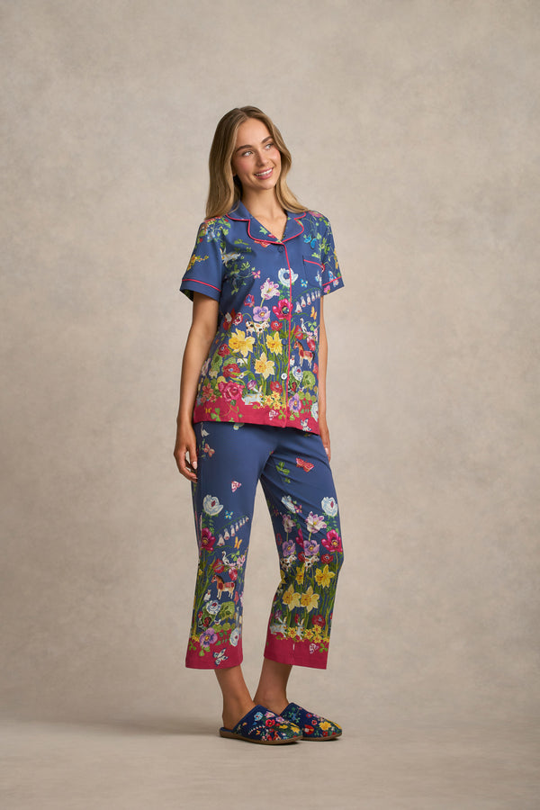 Nathalie Lété Ladies PJ Set - Secret Grove Print