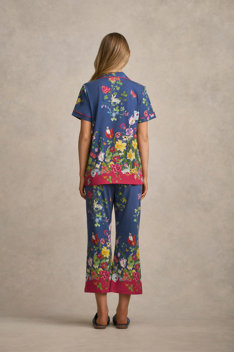 Nathalie Lété Ladies PJ Set - Secret Grove Print