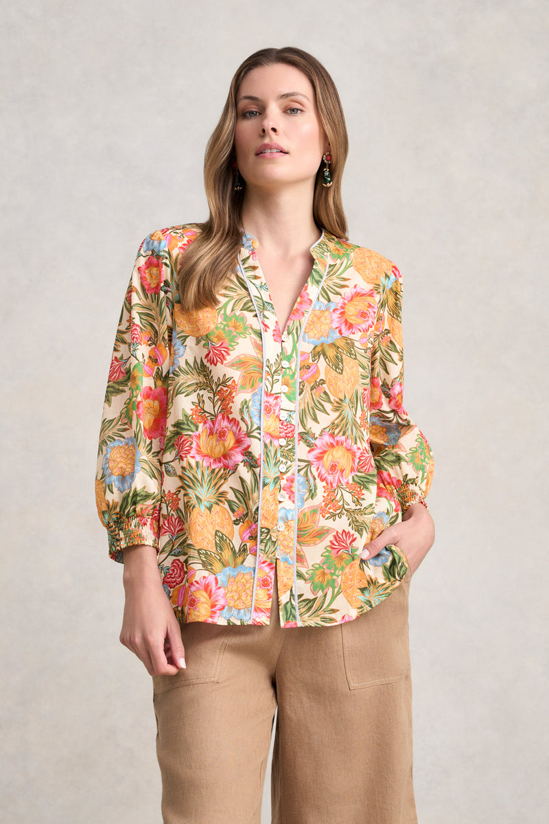 Printed Shirt - Tropical Print