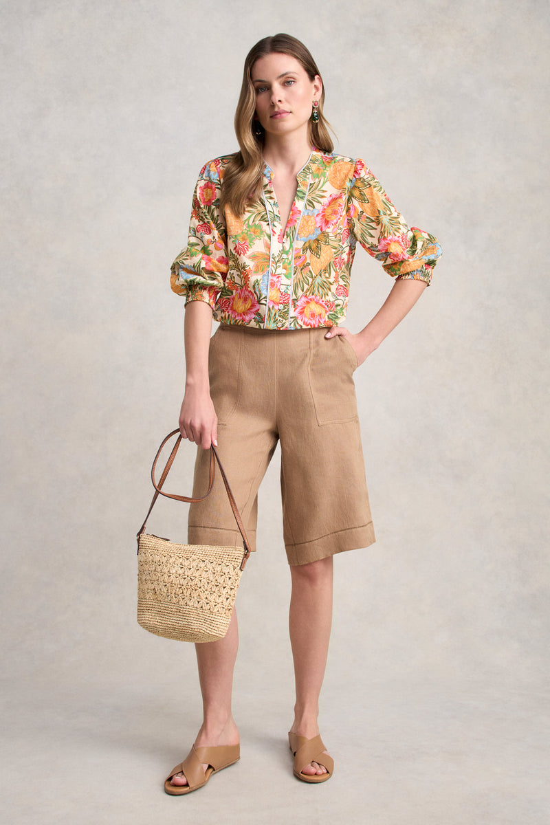 Printed Shirt - Tropical Print