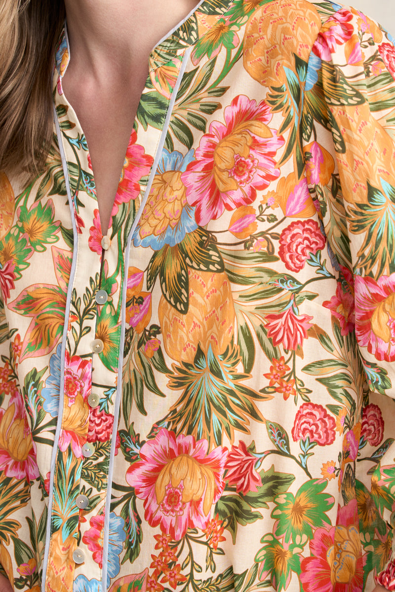 Printed Shirt - Tropical Print