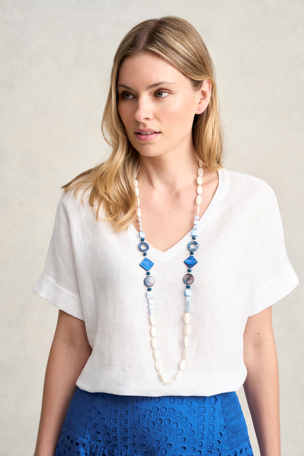 MULTI SHELL NECKLACE - MULTICOLOUR