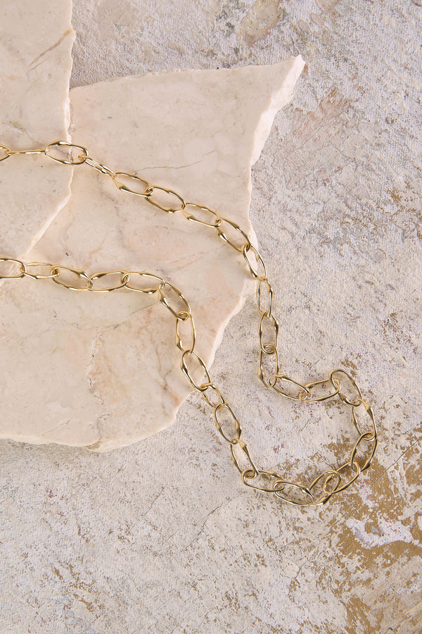 18k Gold Plated Isla Chain Necklace