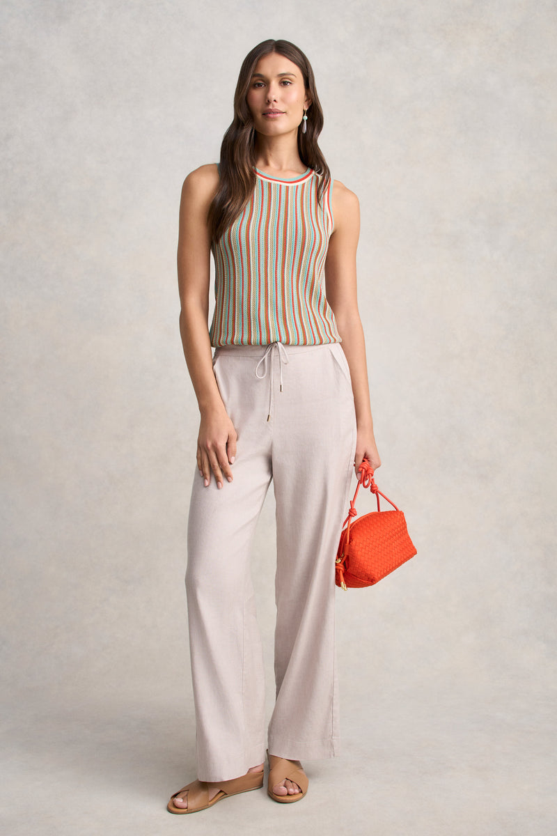 Stripe Knit Top - Multi Stripe