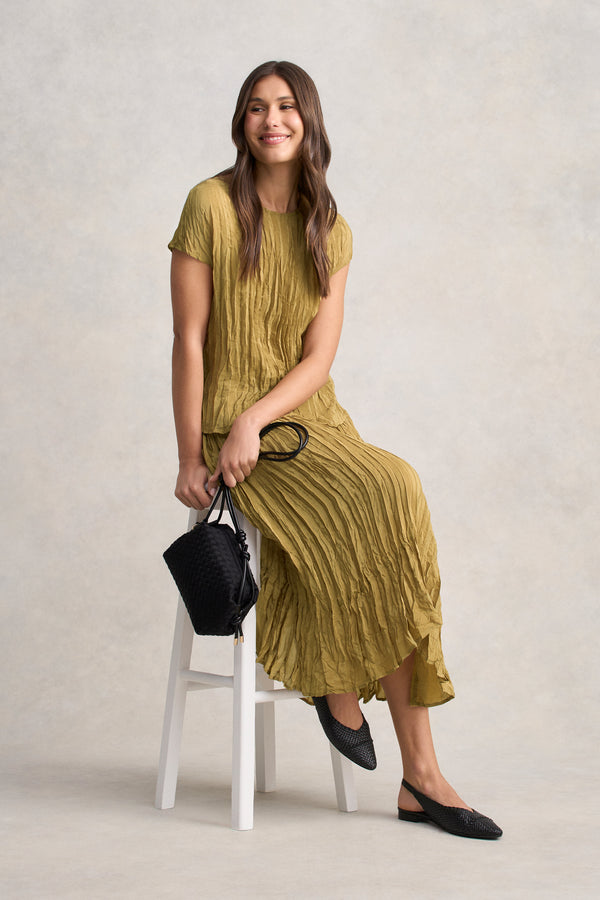 Crushed Shell Top - Bronze