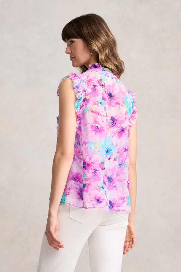 PRINTED BLOUSE - JANE'S BOUQUET PRINT 