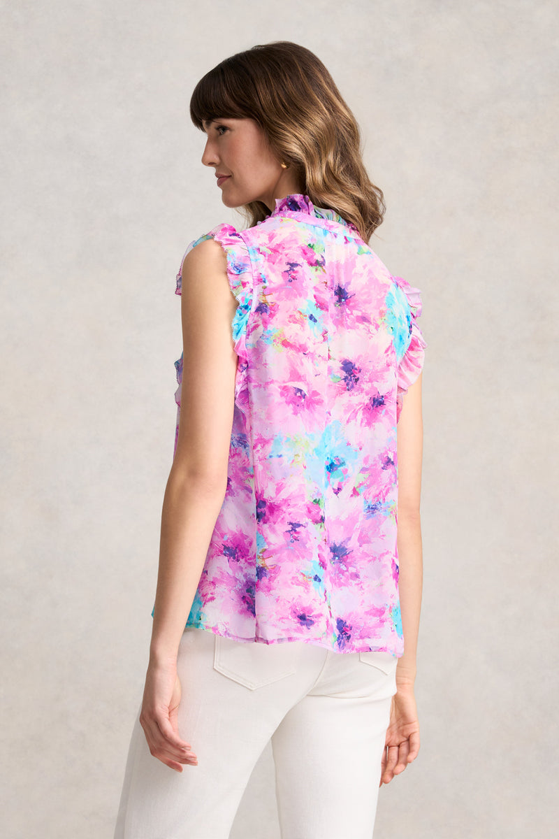 PRINTED BLOUSE - JANE'S BOUQUET PRINT 