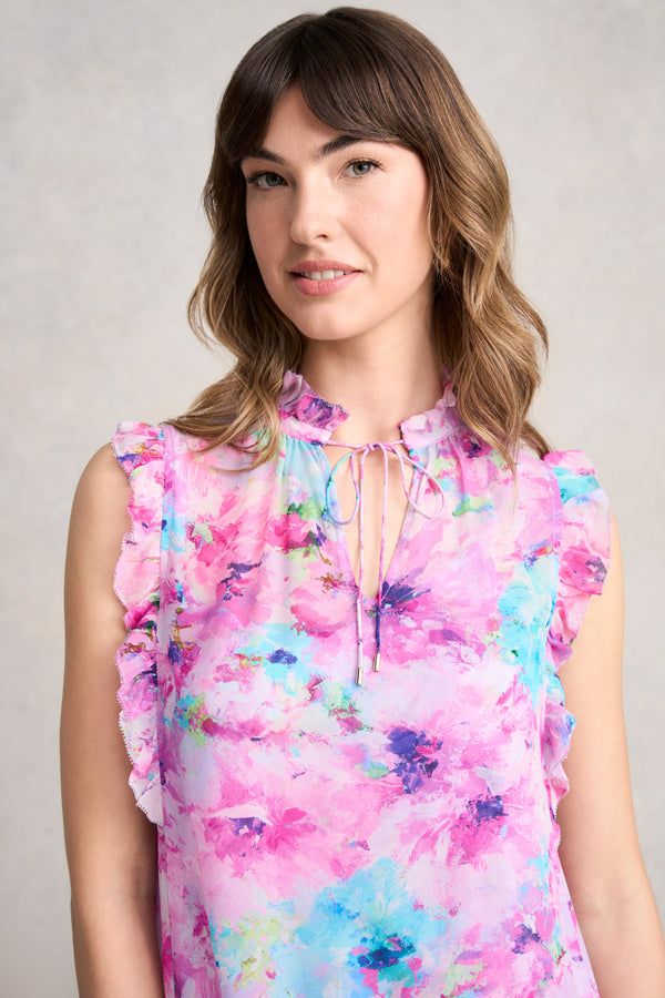 PRINTED BLOUSE - JANE'S BOUQUET PRINT 