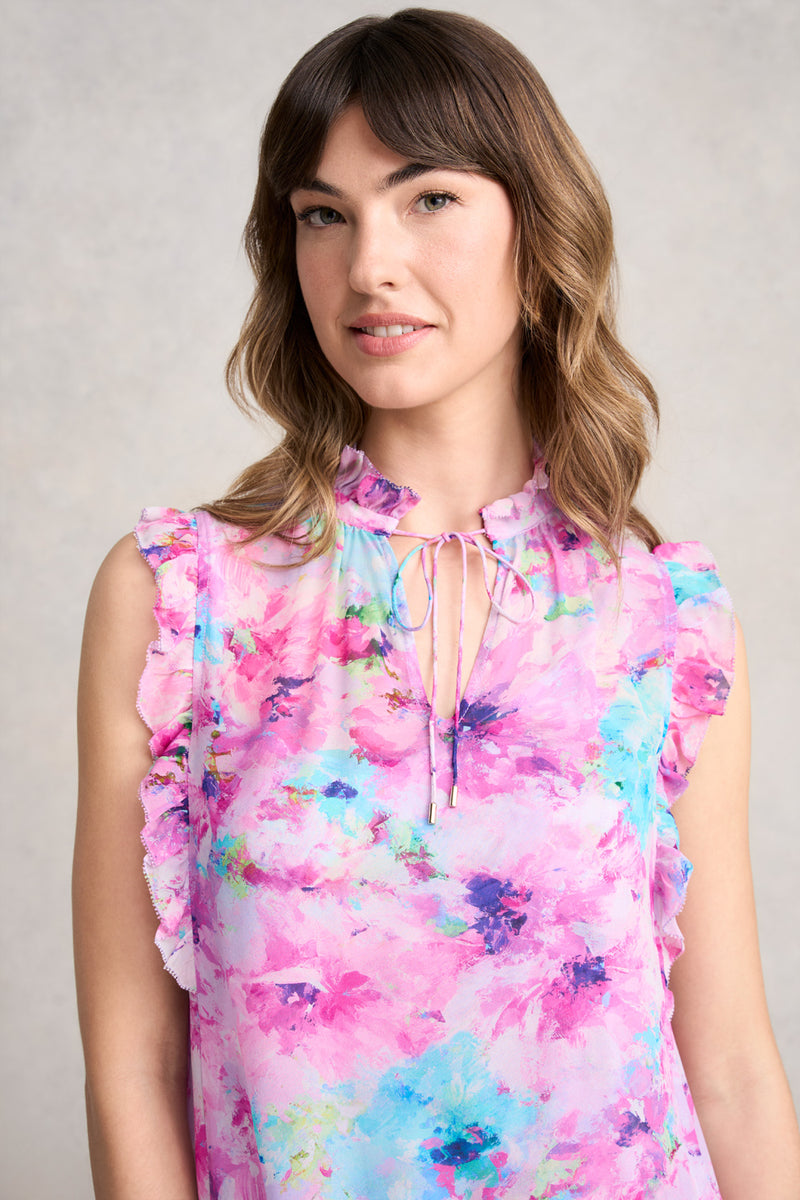 PRINTED BLOUSE - JANE'S BOUQUET PRINT 