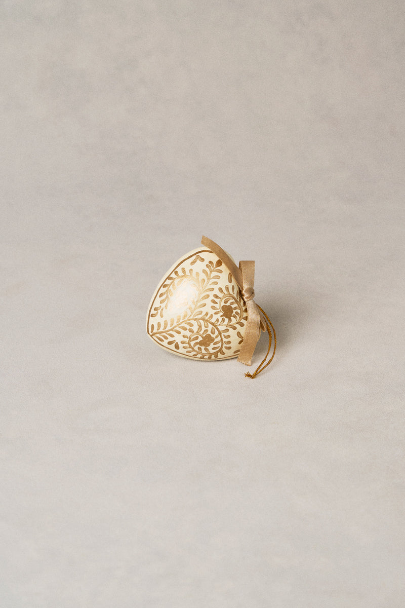 Heart Bauble - Gold