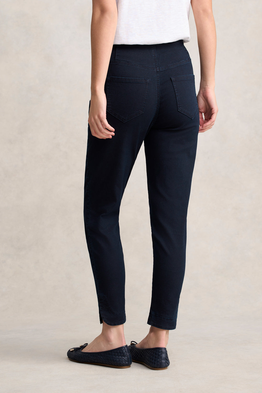 The Frenchie Curved Hem - Rinse Wash – Blue Illusion
