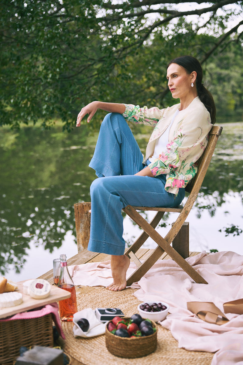 Resort Jacket – Botanical Print