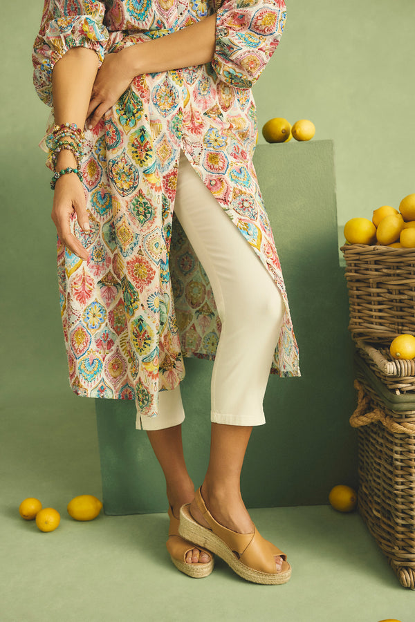 Bengajean® ¾ Slim Leg - Cream