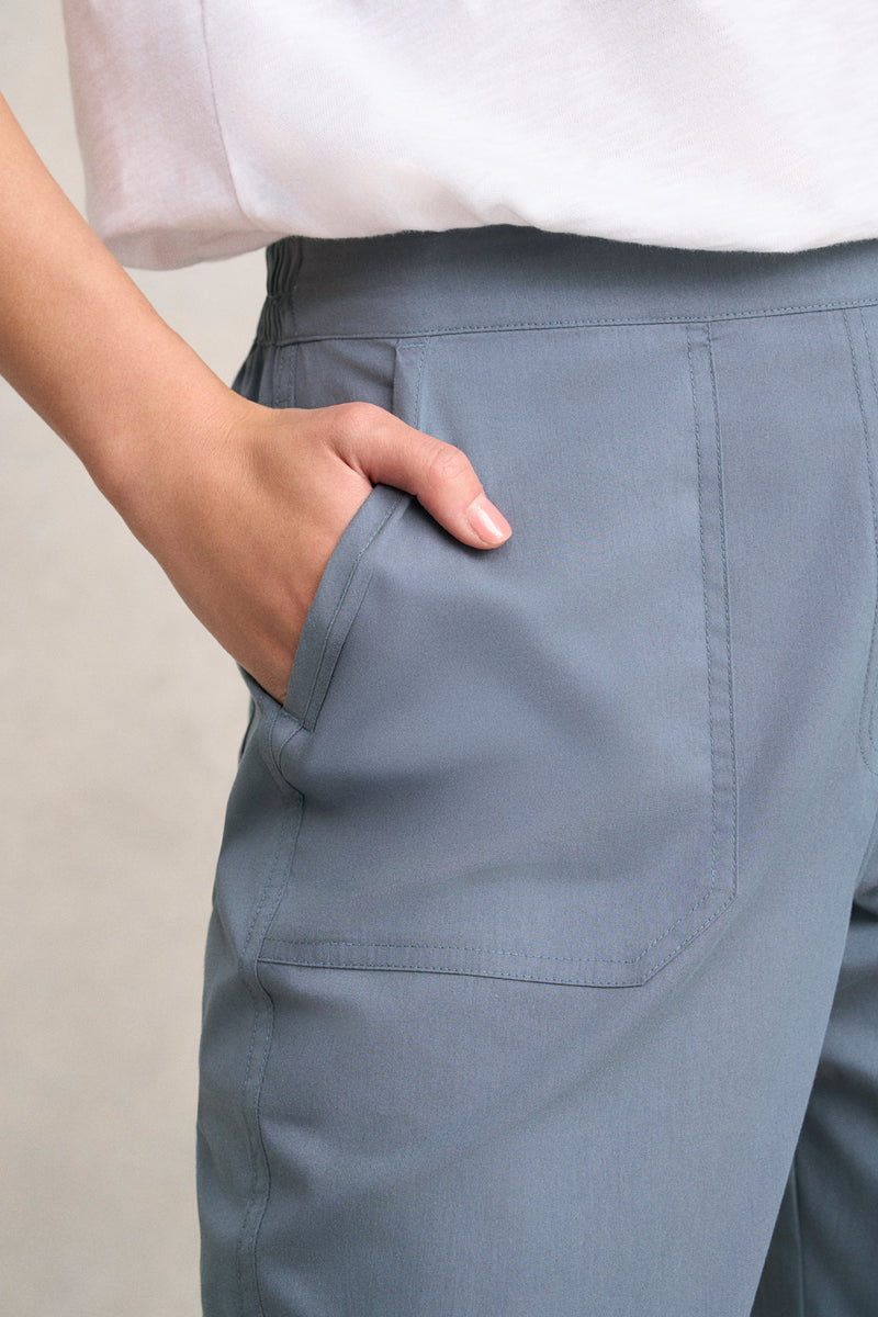 Lightweight Cotton Pant - Steel