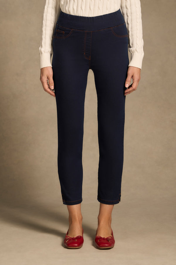 Bengajean® Good Earth Cotton® ¾ Slim Leg - Clean Denim Blue