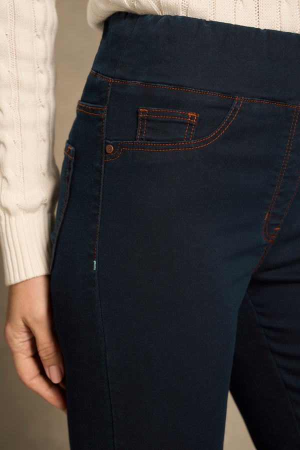 Bengajean® Good Earth Cotton® ¾ Slim Leg - Clean Denim Blue