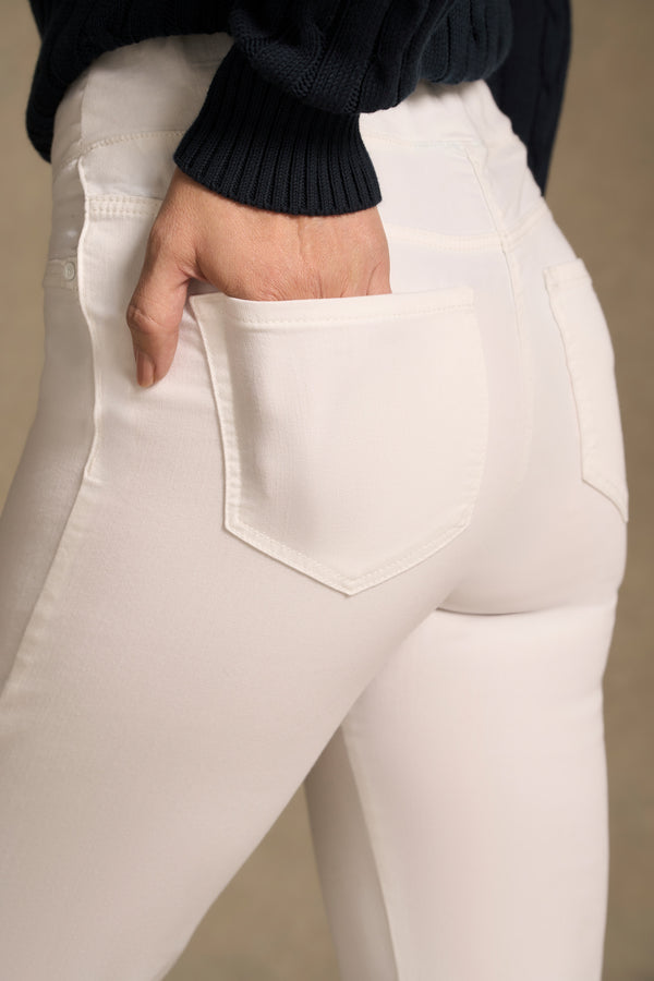 Bengajean® 3/4 Slim Leg - White