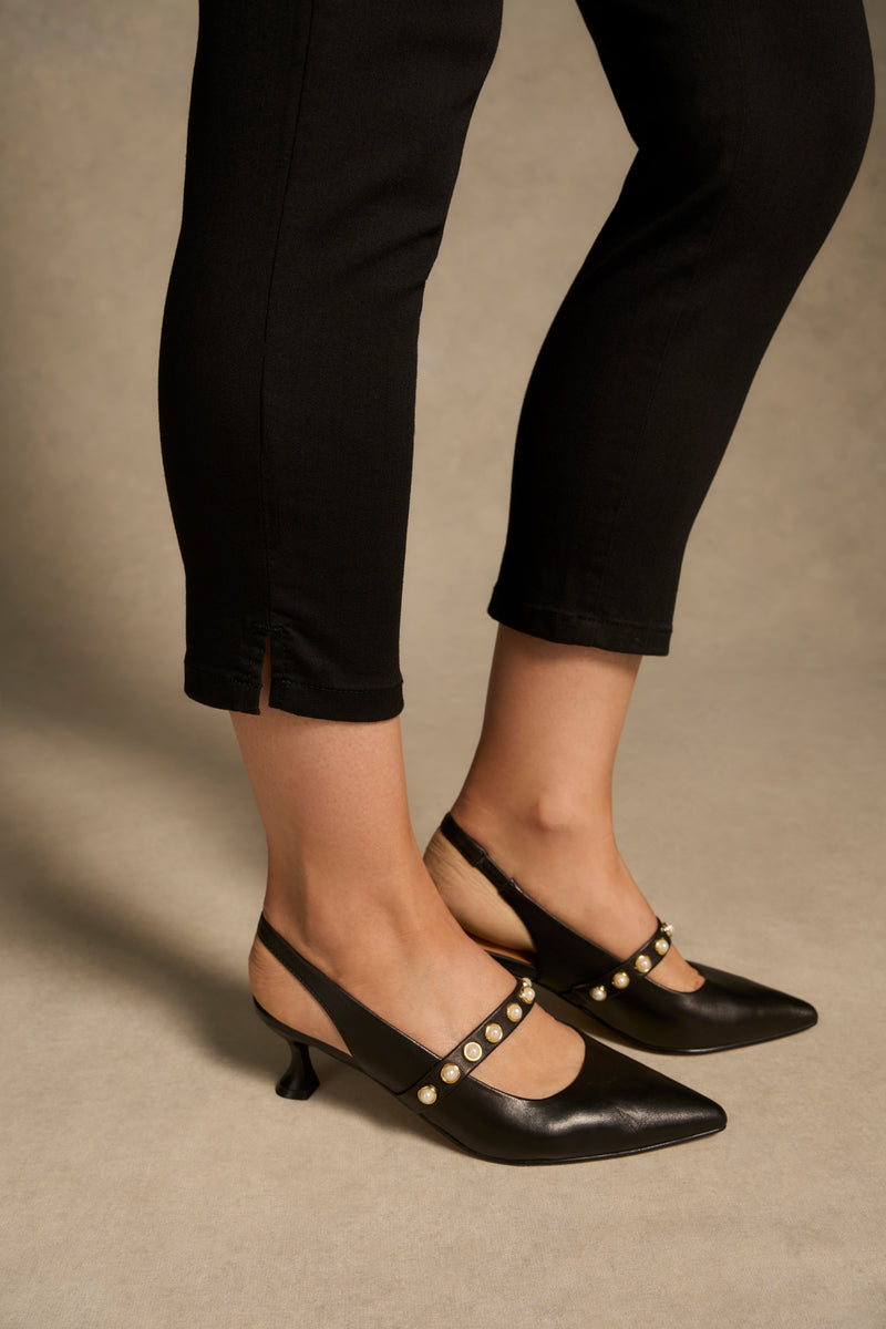 Bengajean® 3/4 Slim Leg - Black